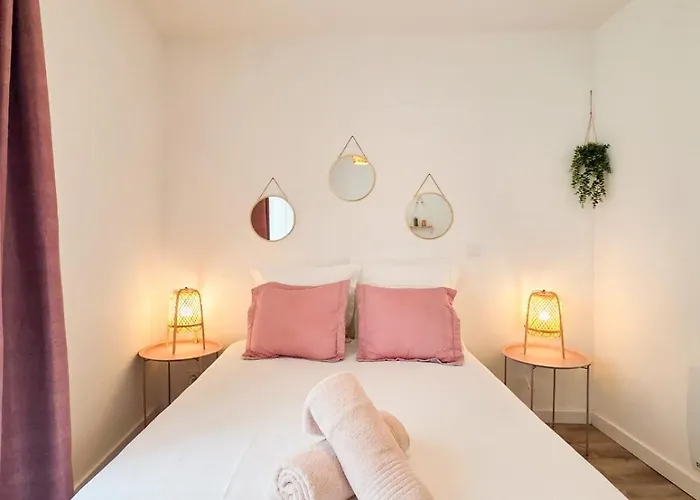 J1 Lumineux, Cosy, Proche Gare, Thermes Apartment *